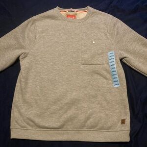 Coleman Light Gray Crewneck Sweater